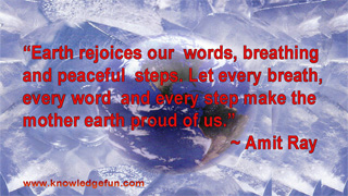 earth rejoices