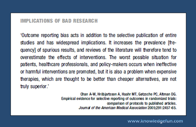 implications of bad research image