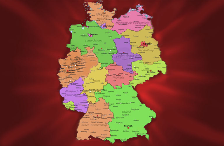 germany map image